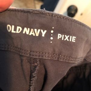 Old Navy pixie pants in blue